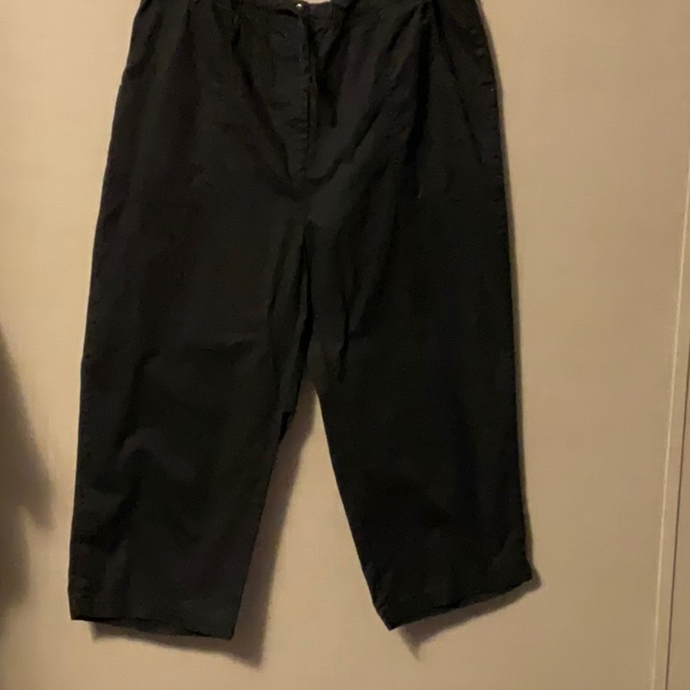 Bill Blass Black Chinos